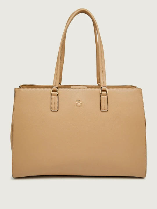 Zdjęcie produktu Tommy Hilfiger Shopperka TH DAILY beżowy