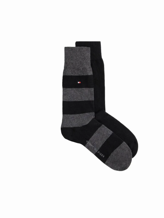 Zdjęcie produktu Tommy Hilfiger Skarpety 2-pack grafitowy