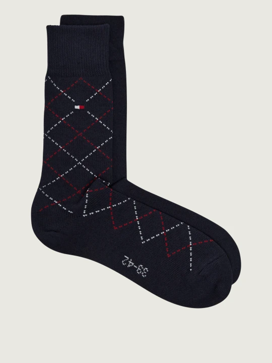 Zdjęcie produktu Tommy Hilfiger Skarpety 2-pack Argyle granatowy