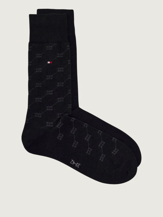 Zdjęcie produktu Tommy Hilfiger Skarpety 2-pack Flag Aop grafitowy
