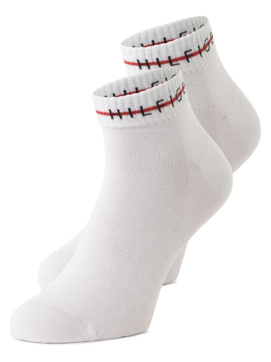 Zdjęcie produktu Tommy Hilfiger Skarpety pakowane po 2 szt. Mężczyźni Bawełna biały