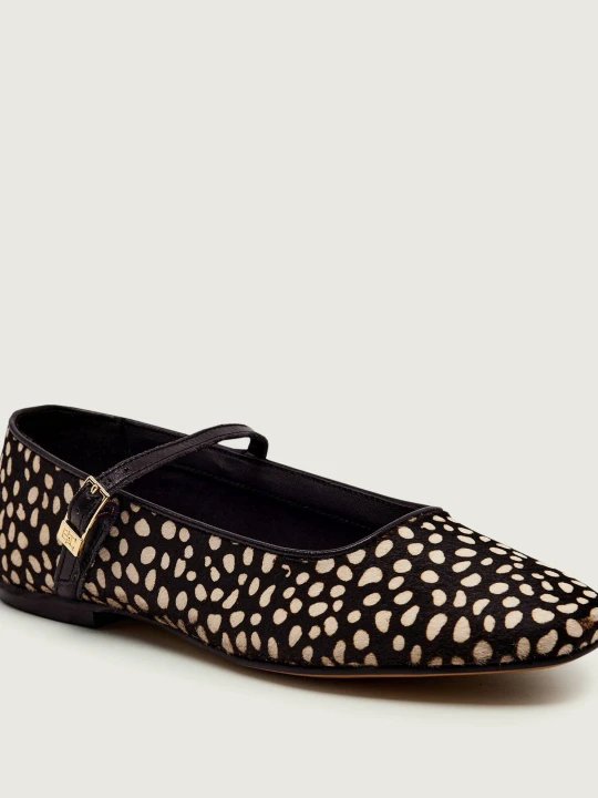 Zdjęcie produktu Tommy Hilfiger Skórzane baleriny Mary Jane czarny