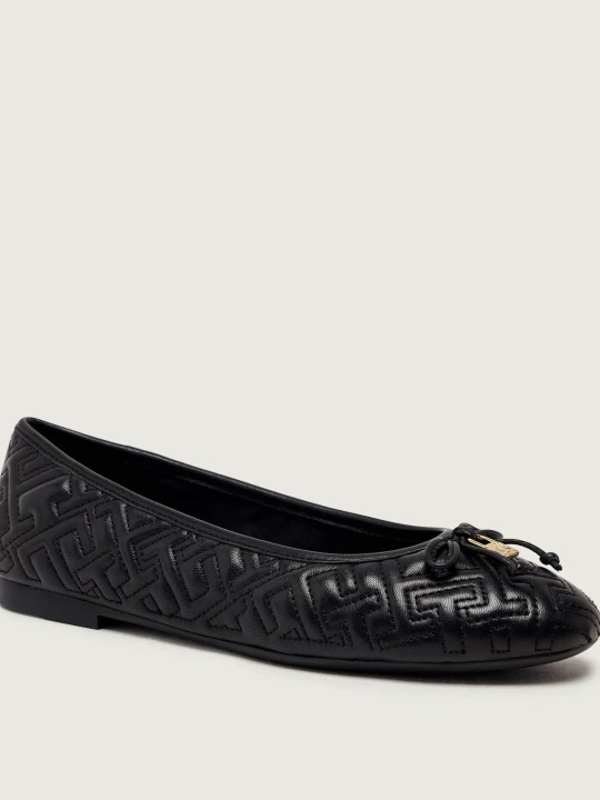 Zdjęcie produktu Tommy Hilfiger Skórzane baleriny czarny