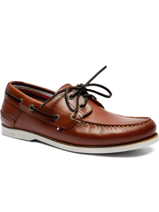 Zdjęcie produktu Tommy Hilfiger Skórzane mokasyny brązowy