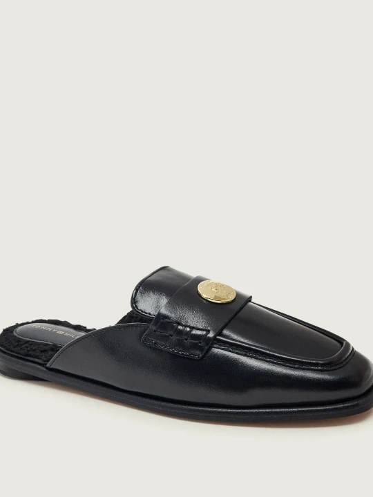 Zdjęcie produktu Tommy Hilfiger Skórzane mule