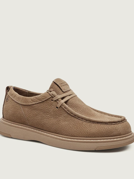 Zdjęcie produktu Tommy Hilfiger Skórzane półbuty beżowy