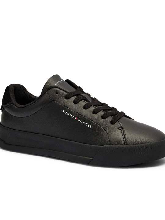 Zdjęcie produktu Tommy Hilfiger Skórzane sneakersy czarny