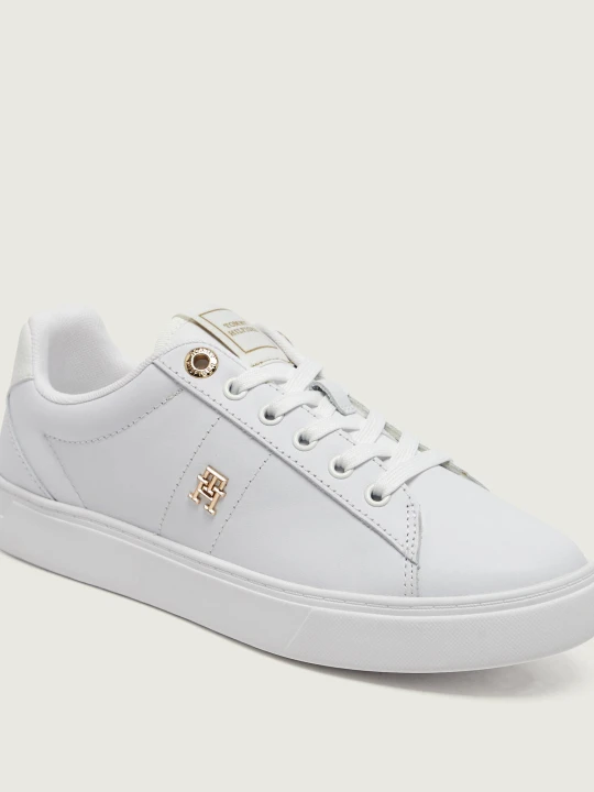 Zdjęcie produktu Tommy Hilfiger Skórzane sneakersy biały