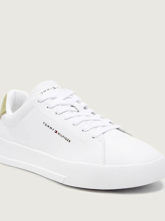 Zdjęcie produktu Tommy Hilfiger Skórzane sneakersy biały