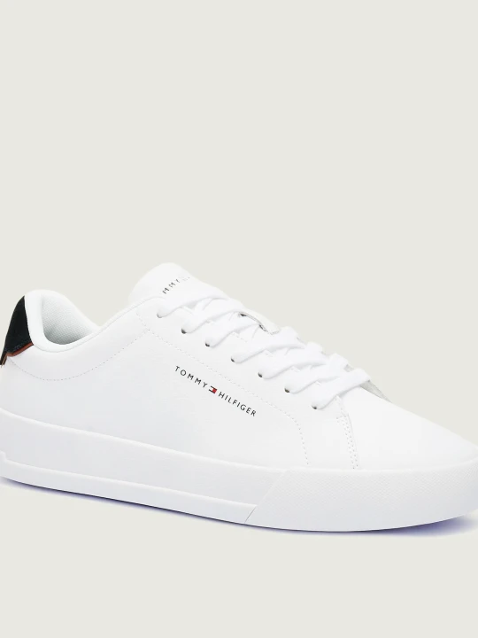Zdjęcie produktu Tommy Hilfiger Skórzane sneakersy biały