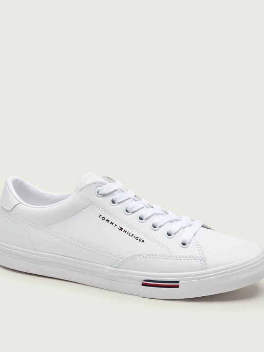 Zdjęcie produktu Tommy Hilfiger Skórzane sneakersy biały