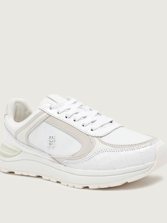 Zdjęcie produktu Tommy Hilfiger Skórzane sneakersy biały