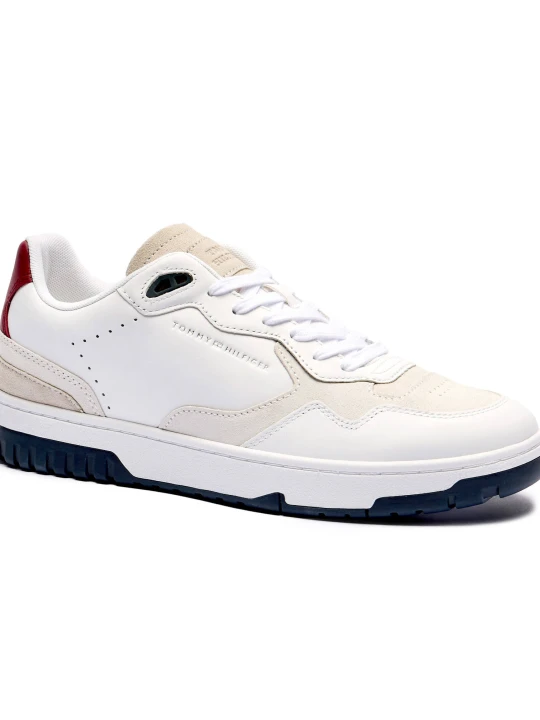 Zdjęcie produktu Tommy Hilfiger Skórzane sneakersy biały