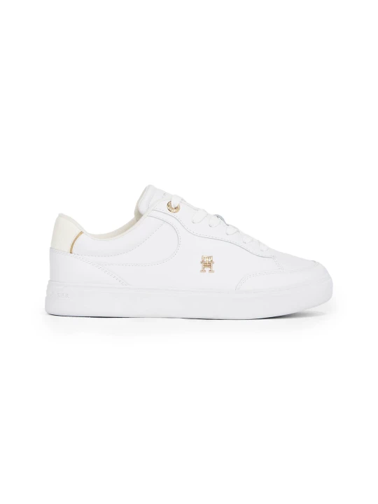 Zdjęcie produktu Tommy Hilfiger Skórzane sneakersy biały