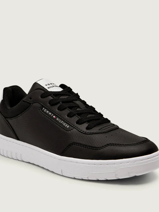 Zdjęcie produktu Tommy Hilfiger Skórzane sneakersy BASKET CORE LITE LTH czarny