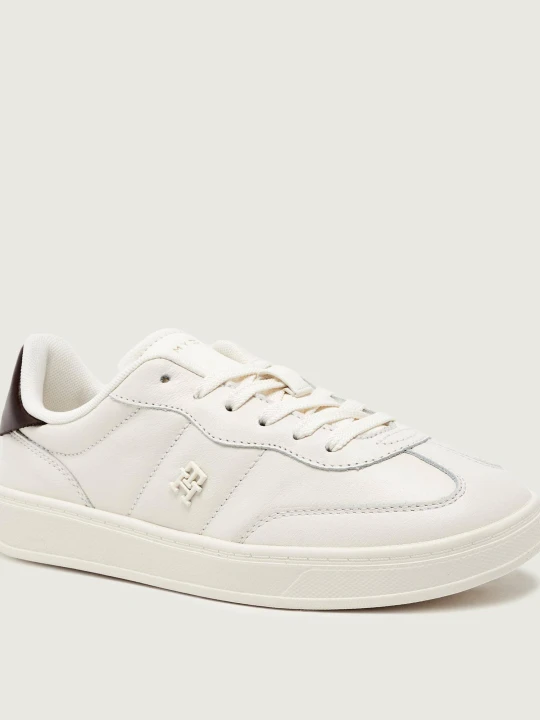 Zdjęcie produktu Tommy Hilfiger Skórzane sneakersy HERITAGE biały
