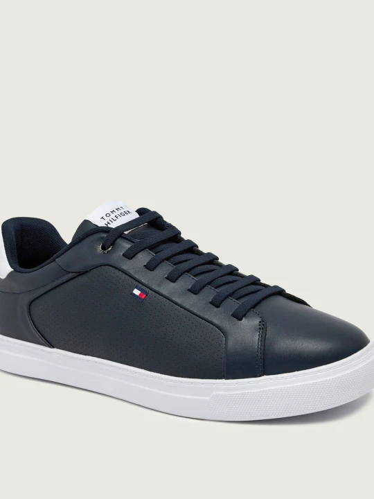 Zdjęcie produktu Tommy Hilfiger Skórzane sneakersy ICON COURT granatowy