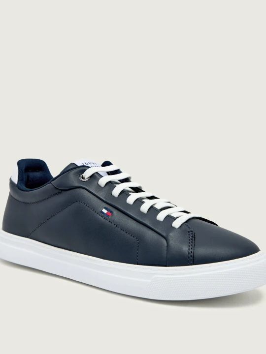 Zdjęcie produktu Tommy Hilfiger Skórzane sneakersy ICON COURT granatowy