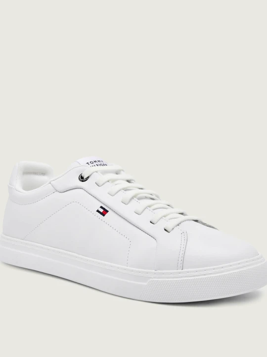 Zdjęcie produktu Tommy Hilfiger Skórzane sneakersy ICON COURT biały