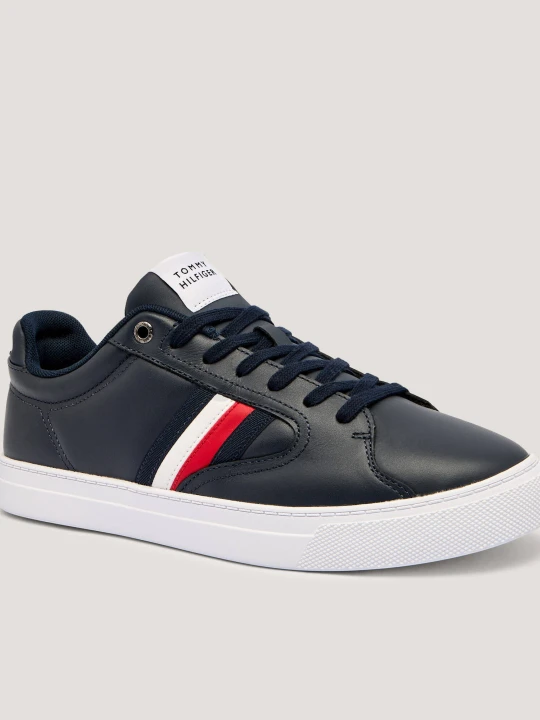Zdjęcie produktu Tommy Hilfiger Skórzane sneakersy ICON COURT granatowy