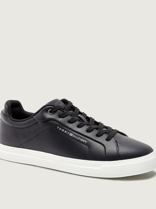 Zdjęcie produktu Tommy Hilfiger Skórzane sneakersy ICON COURT LIGHT PREMIUM czarny