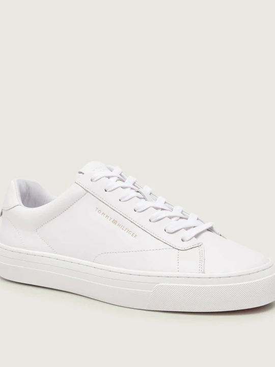 Zdjęcie produktu Tommy Hilfiger Skórzane sneakersy PREMIUM DRESS biały