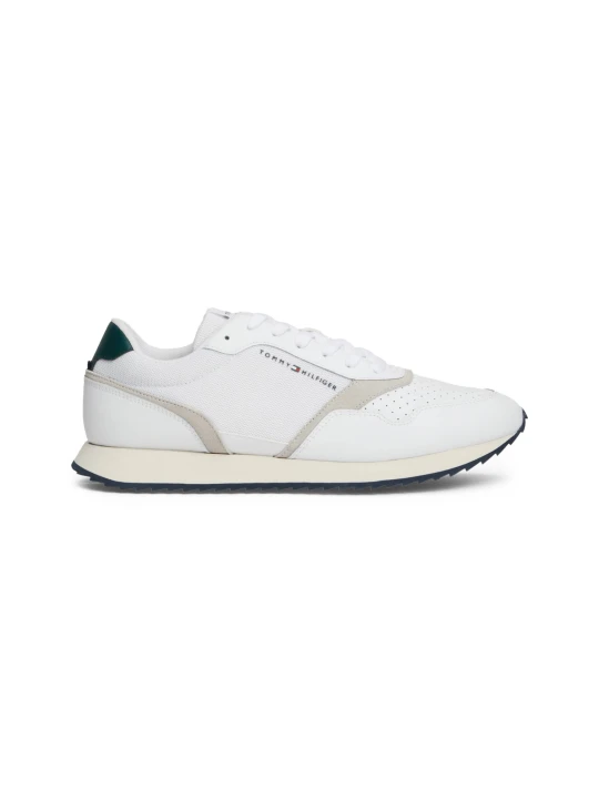 Zdjęcie produktu Tommy Hilfiger Skórzane sneakersy Runner Evo Seasonal biały
