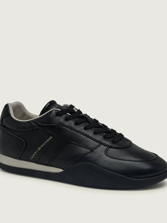 Zdjęcie produktu Tommy Hilfiger Skórzane sneakersy TH Vintage czarny