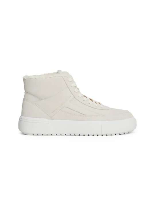 Zdjęcie produktu Tommy Hilfiger Sneakersy VULC | zamsz | shearling beżowy