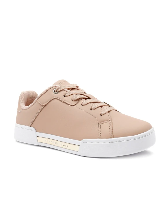Zdjęcie produktu Tommy Hilfiger Skórzane sneakersy Court beżowy
