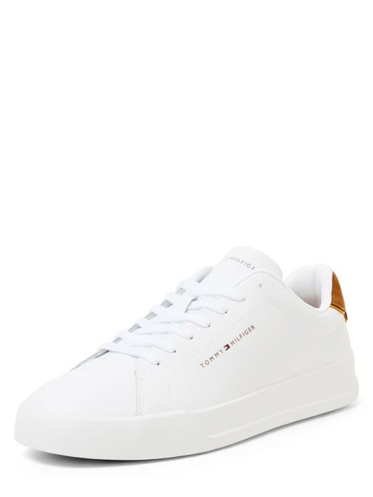 Zdjęcie produktu Tommy Hilfiger skórzane trampki Mężczyźni skóra biały