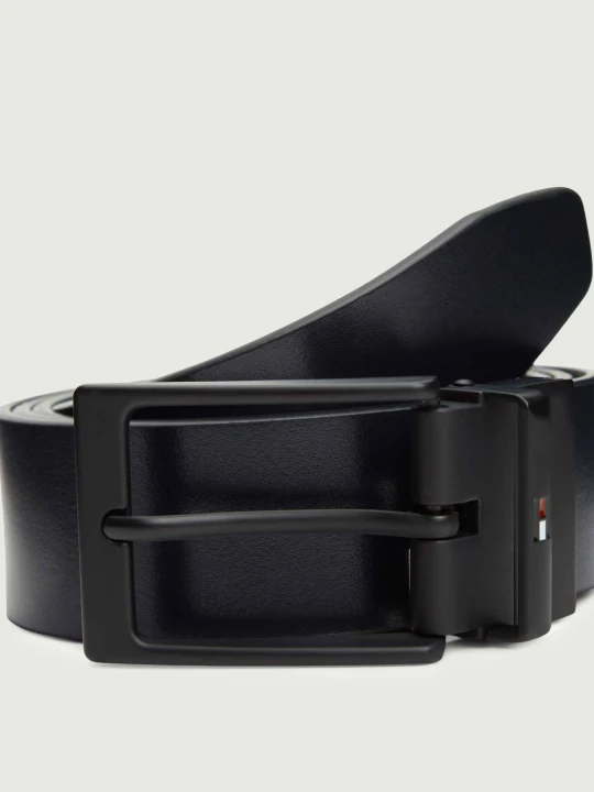 Zdjęcie produktu Tommy Hilfiger Skórzany dwustronny pasek LAYTON REV 3.5 czarny