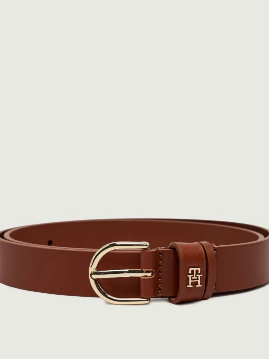 Zdjęcie produktu Tommy Hilfiger Skórzany pasek brązowy
