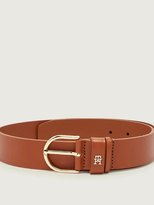 Zdjęcie produktu Tommy Hilfiger Skórzany pasek brązowy