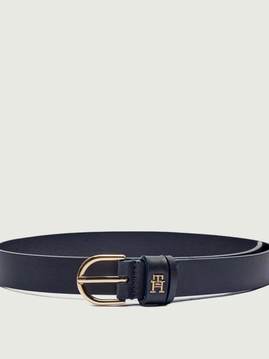 Zdjęcie produktu Tommy Hilfiger Skórzany pasek granatowy