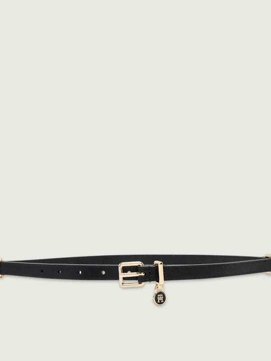 Zdjęcie produktu Tommy Hilfiger Skórzany pasek American Icon czarny