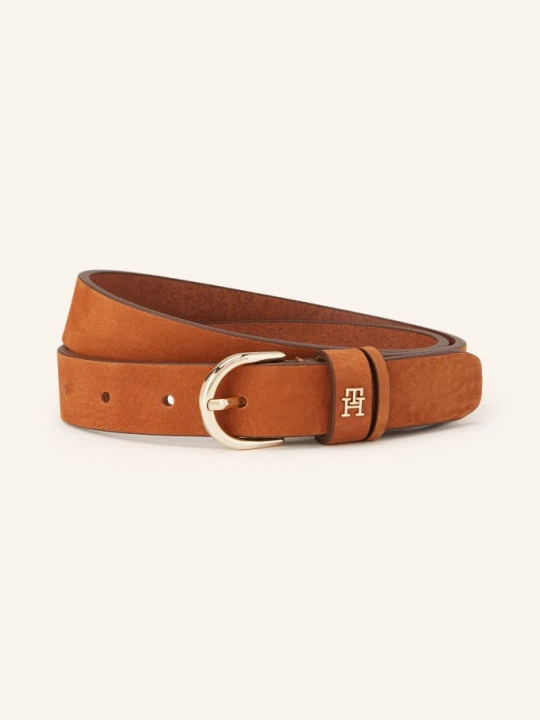 Zdjęcie produktu Tommy Hilfiger Skórzany Pasek braun brązowy