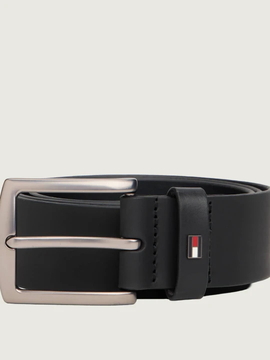 Zdjęcie produktu Tommy Hilfiger Skórzany pasek DENTON 4.0 czarny
