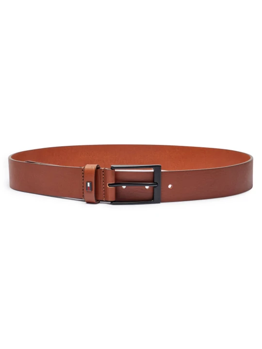 Zdjęcie produktu Tommy Hilfiger Skórzany pasek LAYTON brązowy