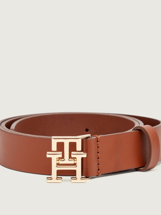 Zdjęcie produktu Tommy Hilfiger Skórzany pasek Modern brązowy