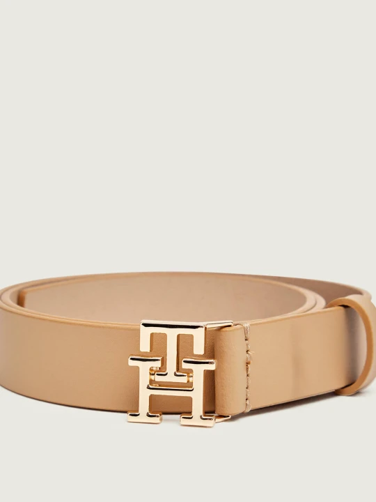 Zdjęcie produktu Tommy Hilfiger Skórzany pasek Modern beżowy