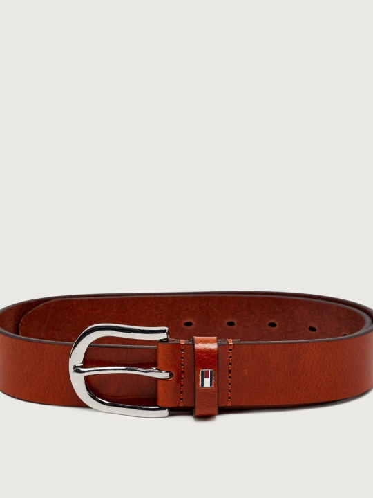 Zdjęcie produktu Tommy Hilfiger Skórzany pasek NEW DANNY koniakowy