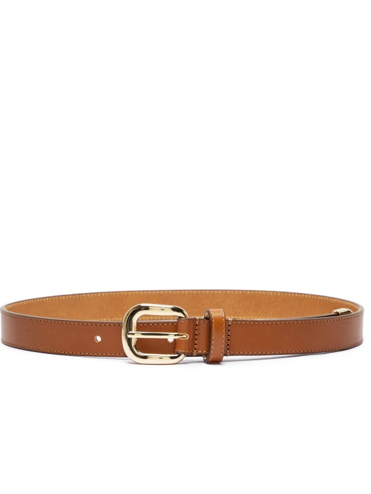 Zdjęcie produktu Tommy Hilfiger Skórzany pasek REFINED brązowy