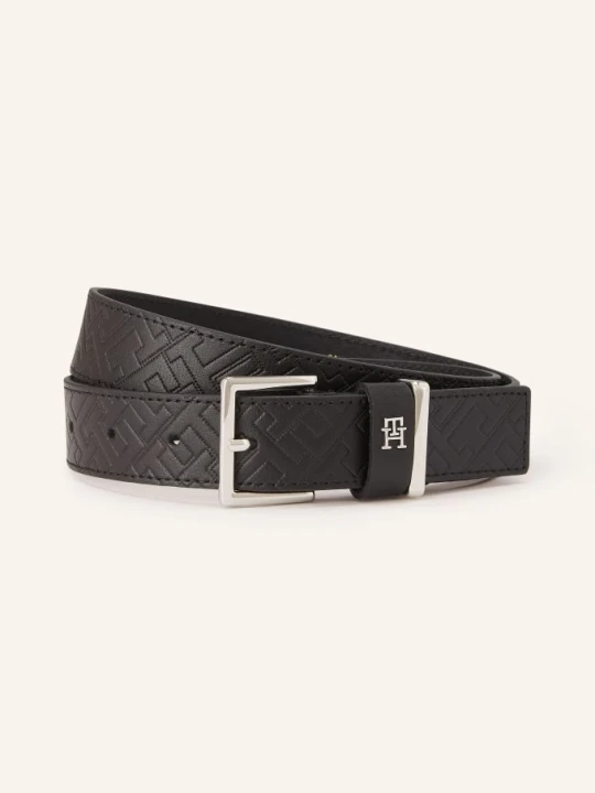 Zdjęcie produktu Tommy Hilfiger Skórzany Pasek schwarz