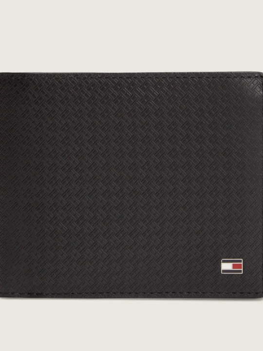 Zdjęcie produktu Tommy Hilfiger Skórzany portfel czarny