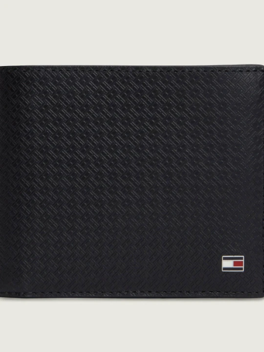 Zdjęcie produktu Tommy Hilfiger Skórzany portfel czarny
