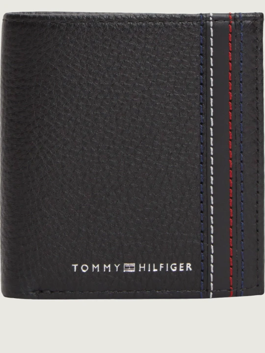 Zdjęcie produktu Tommy Hilfiger Skórzany portfel czarny
