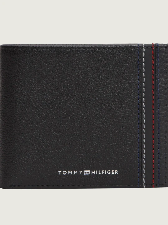 Zdjęcie produktu Tommy Hilfiger Skórzany portfel czarny
