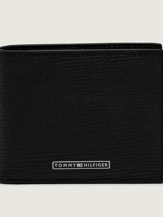 Zdjęcie produktu Tommy Hilfiger Skórzany portfel TH Business czarny