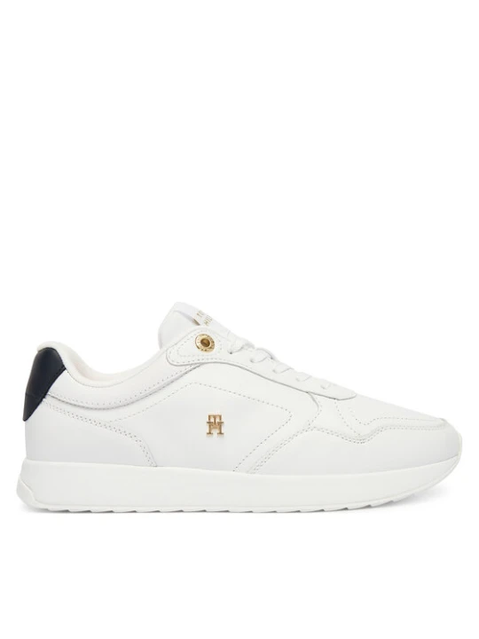 Zdjęcie produktu Tommy Hilfiger Sneakersy Corporate Mix Mat Runner FW0FW09318 Biały